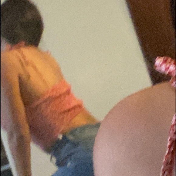 Red & white floral Tank top - Picture 2 of 2